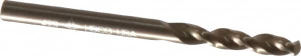 Cleveland - #29 135° Parabolic Flute Cobalt Screw Machine Drill Bit - USA Tool & Supply