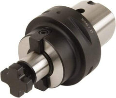 Seco - C6 Modular Connection 1-1/2" Pilot Diam Shell Mill Holder - 1-3/4" Flange to Nose End Projection, 3-1/2" Nose Diam, Through-Spindle Coolant - Exact Industrial Supply
