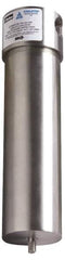 Parker - 1/2" Port, 10" High x 3" Wide, FRL Filter with Stainless Steel Bowl & Automatic Drain - 175 Max psi, 120°F Max - USA Tool & Supply