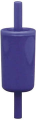 Parker - 1/4" Outlet, 125 Max psi, Inline Filters, Regulators & Lubricators - 7.3 CFM, Disposable Gas or Liquid Filter, 3-1/4" Long - USA Tool & Supply