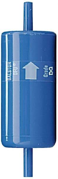 Parker - 1/4" Outlet, 125 Max psi, Inline Filters, Regulators & Lubricators - 14.6 CFM, Disposable Gas or Liquid Filter, 4-1/2" Long - USA Tool & Supply
