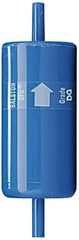Parker - 1/4" Outlet, 125 Max psi, Inline Filters, Regulators & Lubricators - 7.3 CFM, Disposable Gas or Liquid Filter, 4-1/2" Long - USA Tool & Supply
