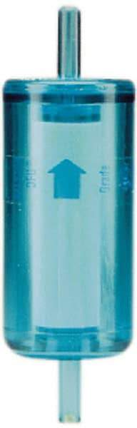 Parker - 1/4" Outlet, 125 Max psi, Inline Filters, Regulators & Lubricators - 14.6 CFM, Disposable Gas or Liquid Filter, 4-1/2" Long - USA Tool & Supply