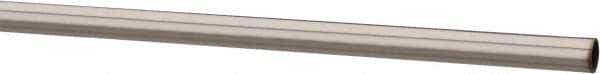 Made in USA - 6 to 7' Long, 1/4" OD, 304 Stainless Steel Tube - 0.02" Wall Thickness - USA Tool & Supply