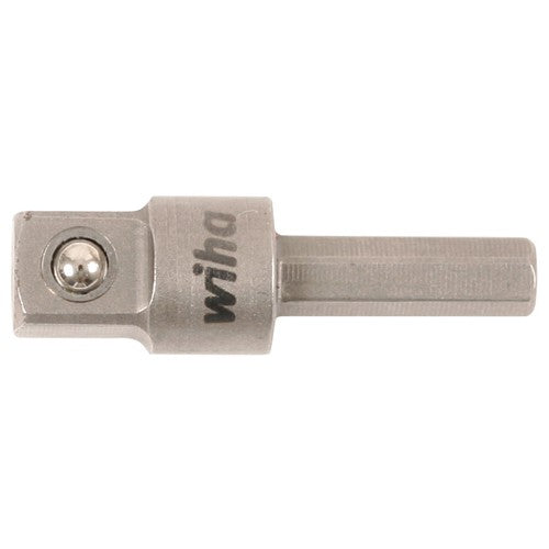 Micro Bit to 1/4″ Socket Adapter. 1.125″/28mm AOL. - USA Tool & Supply
