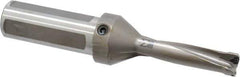 Kennametal - 3" Max Drill Depth, 4xD, 3/4" Diam, Indexable Insert Drill - 2 Inserts, 1-1/4" Shank Diam, Straight Shank - USA Tool & Supply