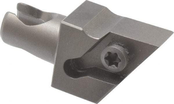 Kennametal - Right Hand Cut, Size KM12, DC.. Insert Compatiblity, External Modular Turning & Profiling Cutting Unit Head - 8mm Ctr to Cutting Edge, 20mm Head Length, Through Coolant, Series Screw-On - USA Tool & Supply