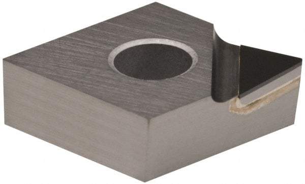 Hertel - HT-CNMX431 Grade HT420CD Polycrystalline Diamond (PCD) Turning Insert - Uncoated, Diamond, 1/2" Inscr Circle, 3/16" Thick, 1/64" Corner Radius - USA Tool & Supply