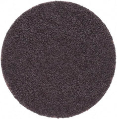 Norton - 2" Diam, 50 Grit Aluminum Oxide Adhesive PSA Disc - Coarse Grade, Brown, X Weighted Backing, Flexible - USA Tool & Supply