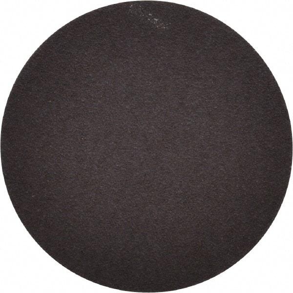 Norton - 3" Diam, 100 Grit Aluminum Oxide Adhesive PSA Disc - Medium Grade, Brown, X Weighted Backing, Flexible - USA Tool & Supply