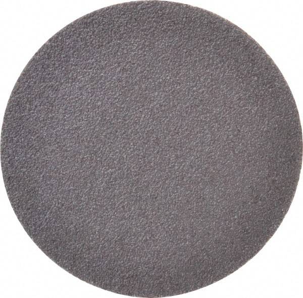 Norton - 5" Diam, 36 Grit Aluminum Oxide Adhesive PSA Disc - Very Coarse, Maroon, X Weighted Cloth Backing, Flexible - USA Tool & Supply