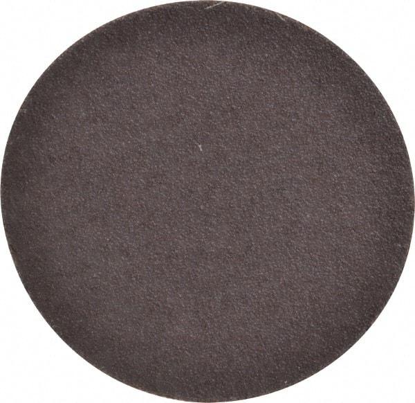 Norton - 5" Diam, 40 Grit Aluminum Oxide Adhesive PSA Disc - Very Coarse, Maroon, X Weighted Cloth Backing, Flexible - USA Tool & Supply