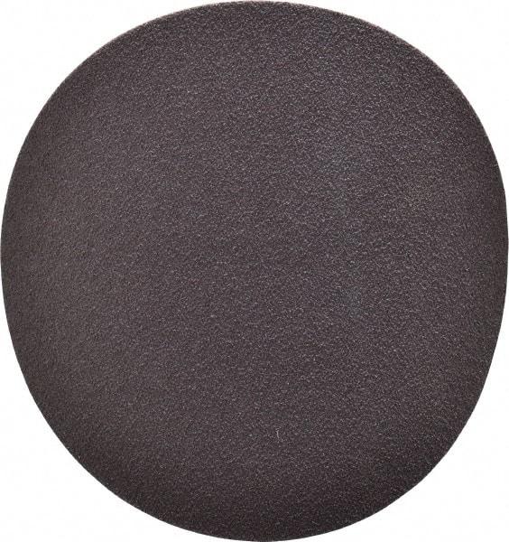 Norton - 6" Diam, 80 Grit Aluminum Oxide Adhesive PSA Disc - Coarse Grade, Brown, X Weighted Backing, Flexible - USA Tool & Supply
