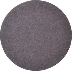 Norton - 8" Diam, 36 Grit Aluminum Oxide Adhesive PSA Disc - Very Coarse, Maroon, X Weighted Cloth Backing, Flexible - USA Tool & Supply