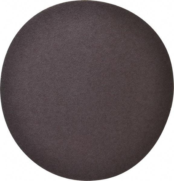 Norton - 8" Diam, 60 Grit Aluminum Oxide Adhesive PSA Disc - Coarse Grade, Maroon, X Weighted Backing, Flexible - USA Tool & Supply