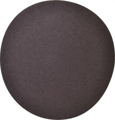 Norton - 8" Diam, 60 Grit Aluminum Oxide Adhesive PSA Disc - Coarse Grade, Maroon, X Weighted Backing, Flexible - USA Tool & Supply