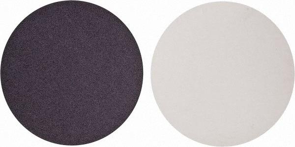 Norton - 10" Diam, 36 Grit Aluminum Oxide Adhesive PSA Disc - Very Coarse, Brown, X Weighted Cloth Backing, Flexible - USA Tool & Supply