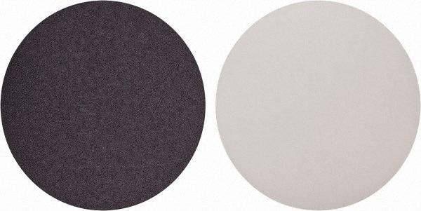 Norton - 10" Diam, 40 Grit Aluminum Oxide Adhesive PSA Disc - Very Coarse, Brown, X Weighted Cloth Backing, Flexible - USA Tool & Supply