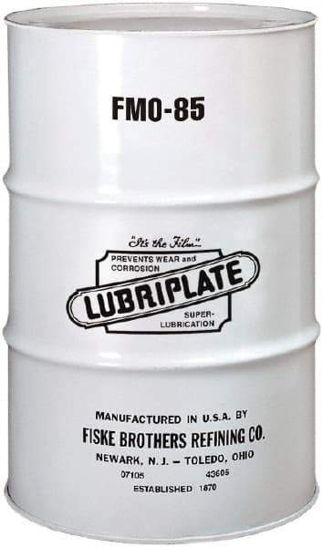 Lubriplate - 55 Gal Drum, Mineral Multipurpose Oil - SAE 5W, ISO 15/22, 19 cSt at 40°C, 4 cSt at 100°C, Food Grade - USA Tool & Supply