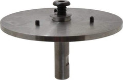 Weiler - 7/8" Arbor Hole to 3/4" Shank Diam Drive Arbor - For 6" Weiler Disc Brushes, Attached Spindle, Flow Through Spindle - USA Tool & Supply