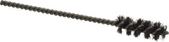 Weiler - 3/8" Diam Helical Steel Tube Brush - 0.008" Filament Diam, 1" Brush Length, 3-1/2" OAL, 1/8" Diam Stainless Steel Shank - USA Tool & Supply