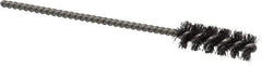 Weiler - 3/8" Diam Helical Steel Tube Brush - 0.006" Filament Diam, 1" Brush Length, 3-1/2" OAL, 1/8" Diam Stainless Steel Shank - USA Tool & Supply