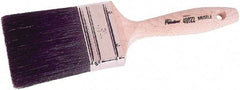 Weiler - 3" Flat Hog Wall Brush - 3-1/4" Bristle Length, 10" Wood Beavertail Handle - USA Tool & Supply