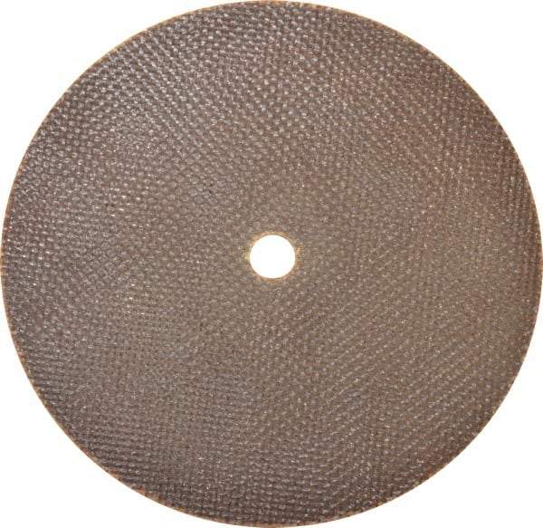 Norton - 6" 60 Grit Aluminum Oxide Cutoff Wheel - 0.06" Thick, 1/2" Arbor, 10,190 Max RPM, Use with Die Grinders - USA Tool & Supply
