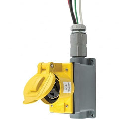 Hubbell Wiring Device-Kellems - GFCI Cords & Power Distribution Centers Mount Type: Wall Number of Outlets: 1 - USA Tool & Supply