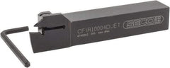 Seco - CFI, Right Hand Cut, 1" Shank Height x 1" Shank Width, Indexable Turning Toolholder - 6" OAL, LC..1604.. Insert Compatibility, Series Jetstream - USA Tool & Supply