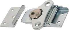 Value Collection - 3.43" Long x 2-3/4" Wide x 0.670" High, Draw Latch - Steel, with Zinc Plate, Bright Chromate Dip Finish - USA Tool & Supply