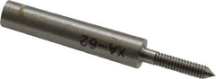 SPI - #0-80, Class 3B, Single End Plug Thread No Go Gage - Steel, Size 000 Handle Not Included - USA Tool & Supply
