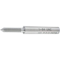 SPI - #1-64, Class 2B, 3B, Single End Plug Thread Go Gage - Steel, Size 000 Handle Not Included - USA Tool & Supply