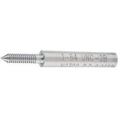SPI - #1-64, Class 2B, Single End Plug Thread No Go Gage - Steel, Size 000 Handle Not Included - USA Tool & Supply