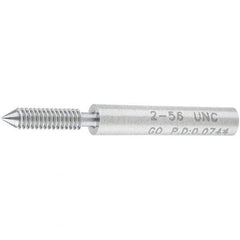 SPI - #2-56, Class 2B, 3B, Single End Plug Thread Go Gage - Steel, Size 000 Handle Not Included - USA Tool & Supply