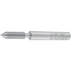 SPI - #3-56, Class 2B, 3B, Single End Plug Thread Go Gage - Steel, Size 000 Handle Not Included - USA Tool & Supply