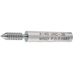 SPI - #4-40, Class 3B, Single End Plug Thread No Go Gage - Steel, Size 00 Handle Not Included - USA Tool & Supply