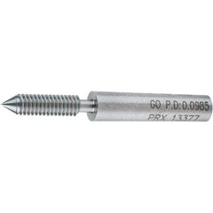SPI - #4-48, Class 2B, 3B, Single End Plug Thread Go Gage - Steel, Size 00 Handle Not Included - USA Tool & Supply