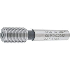 SPI - 5/16-32, Class 2B, 3B, Single End Plug Thread Go Gage - Steel, Size 1 Handle Not Included - USA Tool & Supply