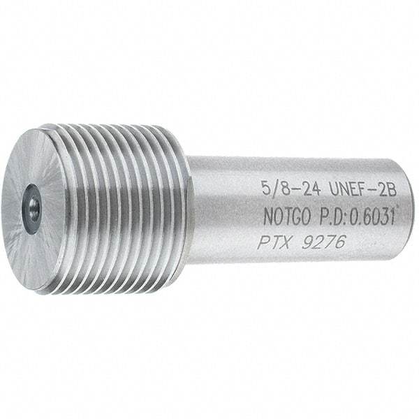 SPI - 5/8-24, Class 2B, Single End Plug Thread No Go Gage - Steel, Size 3 Handle Not Included - USA Tool & Supply