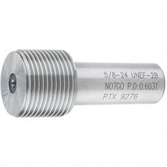 SPI - 5/8-24, Class 2B, Single End Plug Thread No Go Gage - Steel, Size 3 Handle Not Included - USA Tool & Supply