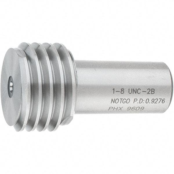 SPI - 1-8, Class 2B, Single End Plug Thread No Go Gage - Steel, Size 4 Handle Not Included - USA Tool & Supply