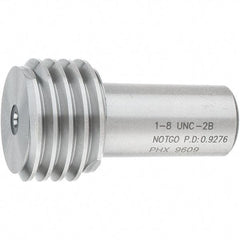 SPI - 1-8, Class 2B, Single End Plug Thread No Go Gage - Steel, Size 4 Handle Not Included - USA Tool & Supply