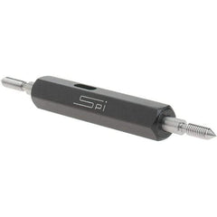 SPI - #3-56, Class 2B, Double End Plug Thread Go/No Go Gage - Steel, Size 000 Handle Included - USA Tool & Supply