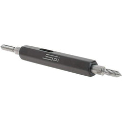 SPI - #4-40, Class 2B, Double End Plug Thread Go/No Go Gage - Steel, Size 00 Handle Included - USA Tool & Supply