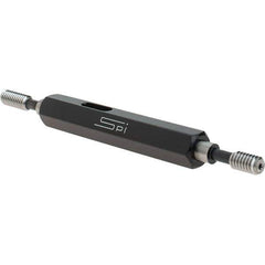 SPI - #8-32, Class 2B, Double End Plug Thread Go/No Go Gage - Steel, Size 0 Handle Included - USA Tool & Supply