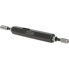 SPI - #8-36, Class 2B, Double End Plug Thread Go/No Go Gage - Steel, Size 0 Handle Included - USA Tool & Supply