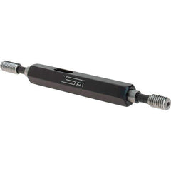 SPI - #10-32, Class 2B, Double End Plug Thread Go/No Go Gage - Steel, Size 0 Handle Included - USA Tool & Supply