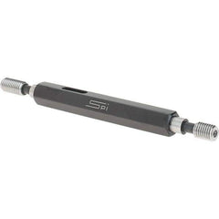 SPI - 1/4-28, Class 3B, Double End Plug Thread Go/No Go Gage - Steel, Size 1 Handle Included - USA Tool & Supply