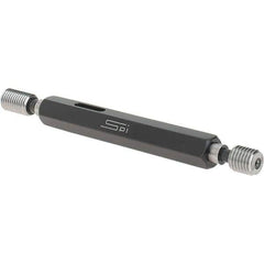 SPI - 5/16-24, Class 2B, Double End Plug Thread Go/No Go Gage - Steel, Size 1 Handle Included - USA Tool & Supply